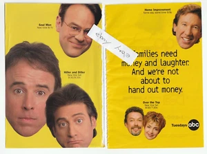 1997 SOUL MAN/Dan AYKROYD Magazine AD~Hiller & Diller~OVER THE TOP/Tim CURRY - Picture 1 of 1