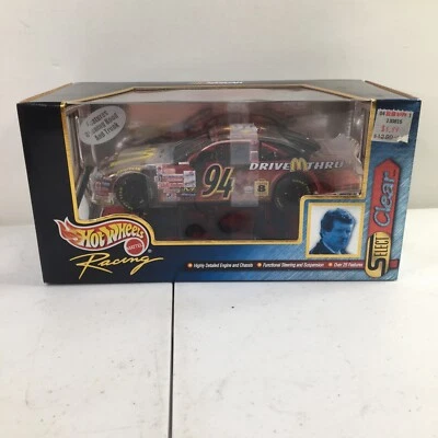 1999 MCDONALD'S #94 BILL ELLIOTT 1/43 SCALE CLEAR BODY HOT WHEELS RACING NEW - Image 1 of 4