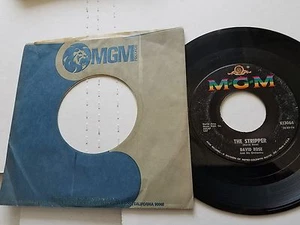 DAVID ROSE - The Stripper / Ebb Tide 1962 BIG BAND JAZZ SWING 7" mgm - Picture 1 of 4