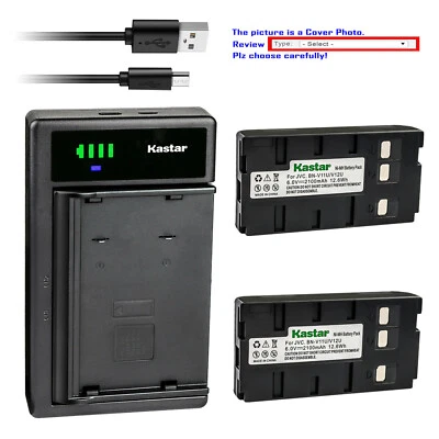 Cargador inteligente de batería Kastar para Panasonic PV-L452 PV-L452D PV-L454 PV-L550 Foto 1 de 4