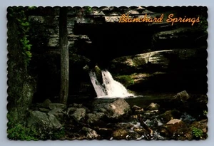 Postkarte Vintage Blanchard Springs Ozark Mountains Arkansas Natur im Freien 4x6 - Bild 1 von 2
