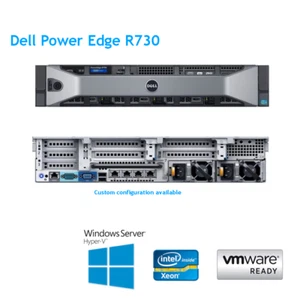 Dell PowerEdge R730 2x E5-2690 V3 2.60Ghz 12Cores 128GB RAM H730 2.5" - Picture 1 of 1