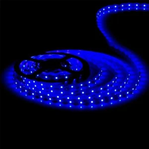 1 Mètre Bande 60 LED SMD 2835 BLEU Ruban 12V DC pour TRAINS JOUEF LIMA DIORAMAS - Picture 1 of 1
