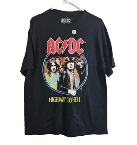 NWOT AC/DC T Shirt Size XL Highway To Hell Rock & Roll Black TShirt - Picture 1 of 3