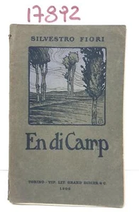 Silvestro Fiori En di camp 1906 Torino - Imagen 1 de 6