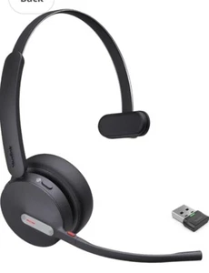 Yealink BH70 Mono Bezprzewodowy zestaw słuchawkowy Bluetooth z mikrofonem do pracy, do 35h - Zdjęcie 1 z 12