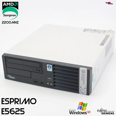 Pc Computer Fsc Fujitsu Siemens Esprimo E5625 D2724 Rs-232 Windows Xp 7 Geforce - Image 1 of 4
