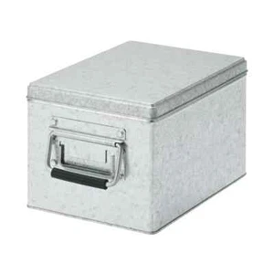 MUJI Made in Japan Small Tin Box Size: Approx 7.48 in×11.41 in×6.29 in - Picture 1 of 7