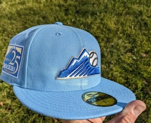 Hat Club Iceberg Colorado Rockies New Era Cap 7 1/2 - Picture 1 of 5