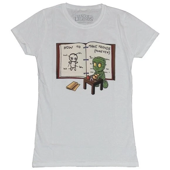 Camiseta Oficial Jinx League of Legends How to Make Friends Adulto X-Grande - NUEVA Foto 1 de 1