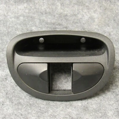 2001-2004 Hyundai Santa Fe Panel Lights Switch Bezel Junk Cubby Black OEM 39332 - Image 1 of 4