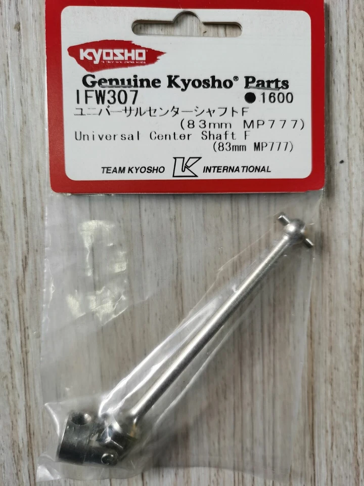 RC Model Kyosho MP777 IFW307 Universal center shaft F 83mm KYOSHO Parts - Image 1 of 1