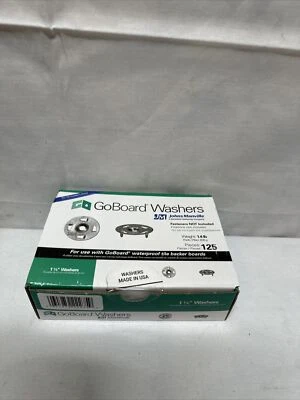 GoBoard Washers 1 1/4" John Manville 125pcs For Waterproof Backer Boards New