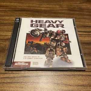 Heavy Gear Activision Combat Simulator 2 Disk CD-Rom PC Game 1997 - Picture 1 of 5