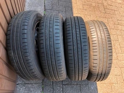 4xkomplette Sommerreifen+Felgen 165/70R14 85T für VW Polo 9N,Fox,Lupo,Seat Ibiza - Bild 1 von 4
