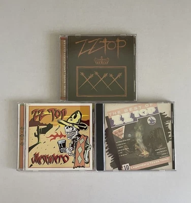 ZZ Top - Mescalero / XXX / Best of ZZ Top (3 CD Lot) Foto 1 de 4