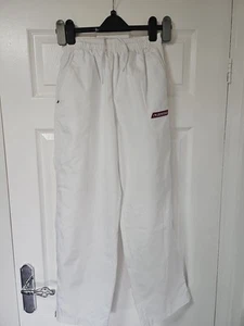 Le Coq Sportif Joggers Size LY 28"Leg White See Pics For Sizing - Picture 1 of 14