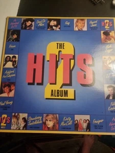 The Hits Album 2 2xLP Prince Art Of Noise Kirsty McColl Chicago Foreigner Nm Con - Picture 1 of 11