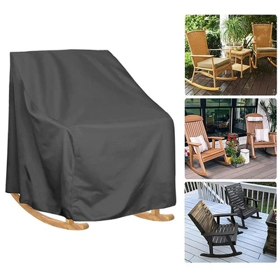 Stabiler wasserdichter Bezug für Outdoor Drehstühle für alle Jahreszeiten - Bild 1 von 4