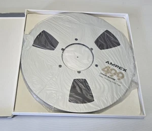 NEW Ampex 499 Grand Master Gold 1/4” x 2500’ Reel to Reel Audio Tape - Picture 1 of 2