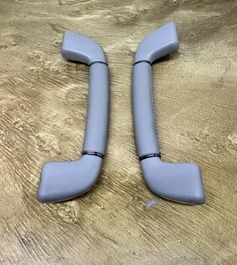07-12 Lexus LS460 OEM Roof Upper Grab Pull Handles Gray Nice Pair - Picture 1 of 9