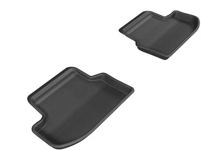 For 2011-2014 BMW 550i xDrive Floor Mat Set Rear 3D MAXpider 32375PBDN 2012 2013 - Image 1 of 3
