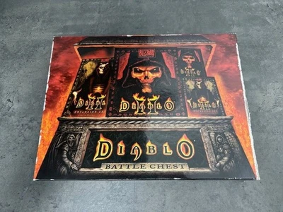 Diablo Battle Chest PC completo 100% big box blizzard Diablo 2 Expansion set - Immagine 1 di 3