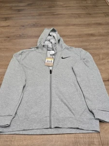 NIKE Pro Dri-Fit Training Full Zip Hoodie SIZE S Jacket CZ6376 063 - NEW - Picture 1 of 5