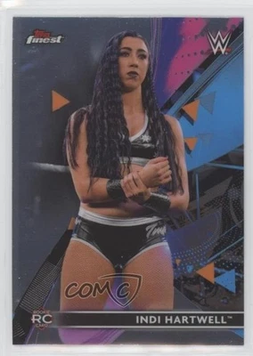 2021 Topps Finest WWE Indi Hartwell #84 Rookie RC - Image 1 of 2