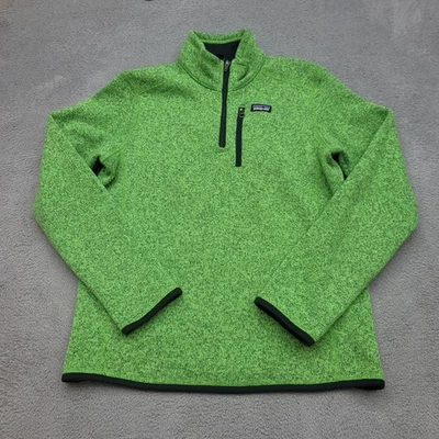 Patagonia 1/4 Cremallera Mejor Suéter Pullover Chaqueta Verde Jaspeado (65705) Juvenil XXL Foto 1 de 4