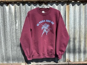 BRITISH ARMY 51 PARACHUTE SQUADRON ROYAL ENGINEERS UNIT SWEATSHIRT - M GRADE-1 - Picture 1 of 4