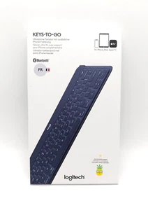 Logitech Keys-To-Go Ultra Portable Keyboard - Azul AZERTY Francés - Imagen 1 de 4