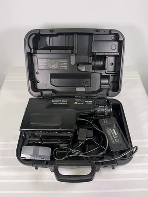 VTG 80s Sears VHS Camcorder Solid State CCD Model 934.53749590 Case Charger READ - Image 1 of 4