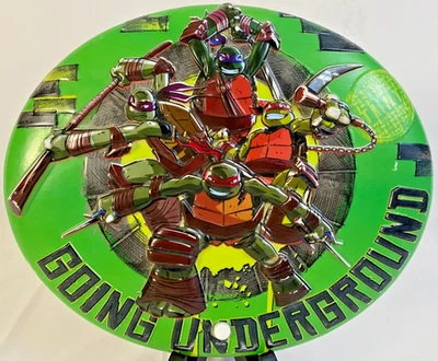 Luz nocturna de pared LED Teenage Mutant Ninja Turtles que cambia de color TMNT Foto 1 de 3