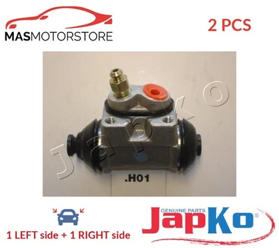 DRUM WHEEL BRAKE CYLINDER PAIR JAPKO 67H01 2PCS V FOR HYUNDAI GETZ,ACCENT II - Image 1 of 4