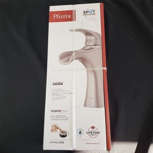 = Pfister Jaida Waterfall Faucet Spot Defense Brushed Nickel LF-042-JDGS NEW - Picture 1 of 5