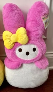 Peeps X Hello Kitty MY MELODY Easter Plush Bunny 2025 New - Picture 1 of 3
