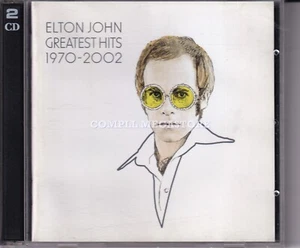 ELTON JOHN - GREATEST HITS 1970-2002 / 2CD (AUS) NIKITA DANIEL TINY DANCER BLUE - Picture 1 of 2