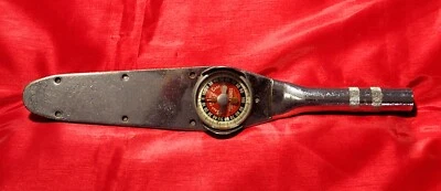 Snap On Drive Torque Wrench Torqometer 1/2" TE100FU 0-100 Foot Pounds - USA Made - Image 1 of 4