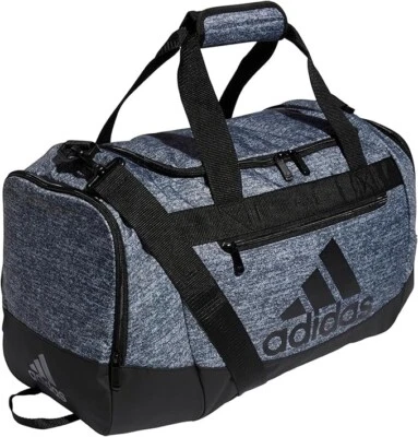 Adidas Defender IV Bolso de Lona Pequeño Jersey Onix Gris/Negro Foto 1 de 4