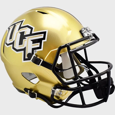 CENTRAL FLORIDA UCF KNIGHTS Riddell Speed Full Size REPLICA Football Helmet - Image 1 of 3