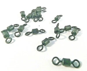 MOD ESTÁNDAR RODANTE GIRATORIO TALLA 8 CARPA PESCA NEGRO MATE APAREJOS CARPA - Imagen 1 de 3
