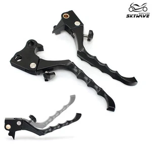 Adjustable Brake Clutch Levers for Harley Iron Sportster XL 1200 883 48 72 04-13 - Picture 1 of 7