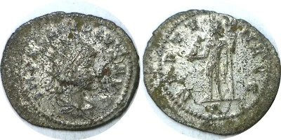 268-270 AD Roman Imperial Claudius II Gothicus Neptune BI Antoninianus - Image 1 of 3