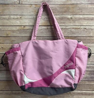 Винтажная спортивная сумка через плечо Jansport розовая 90-е сделано в США - отличное состояние товара - Изображение 1 из 4
