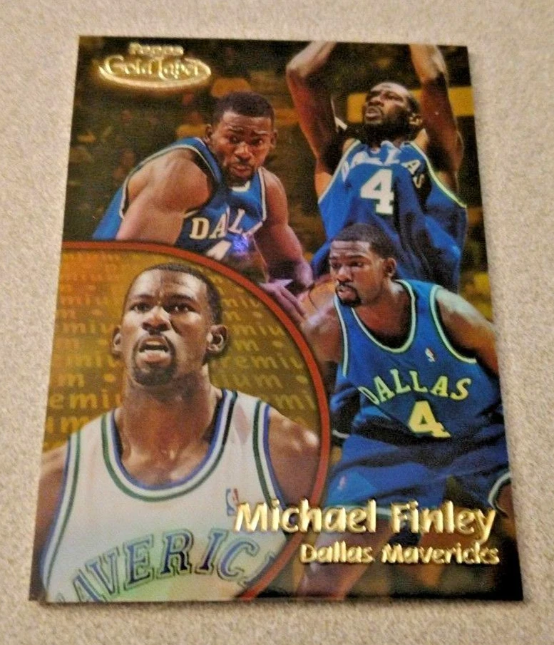2000-01 Topps Gold Label Premium #68 Michael Finley Dallas Mavericks /1000 - Image 1 of 2