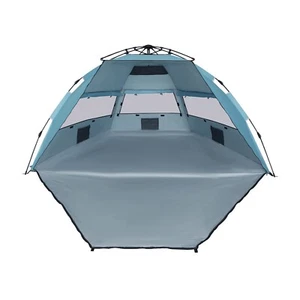 Puluomis Pop up Strandzelt Strandmuschel Automatisches Strand Zelt UV-Schutz 50+ - Bild 1 von 12