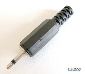 Connecteur prise Audio Mono 2,5mm Jack à souder /2.5 mm connector plug to solder - Imagen 1 de 9