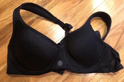 BLACK COTTON ON SPORTS BRA 34B - Image 1 of 2
