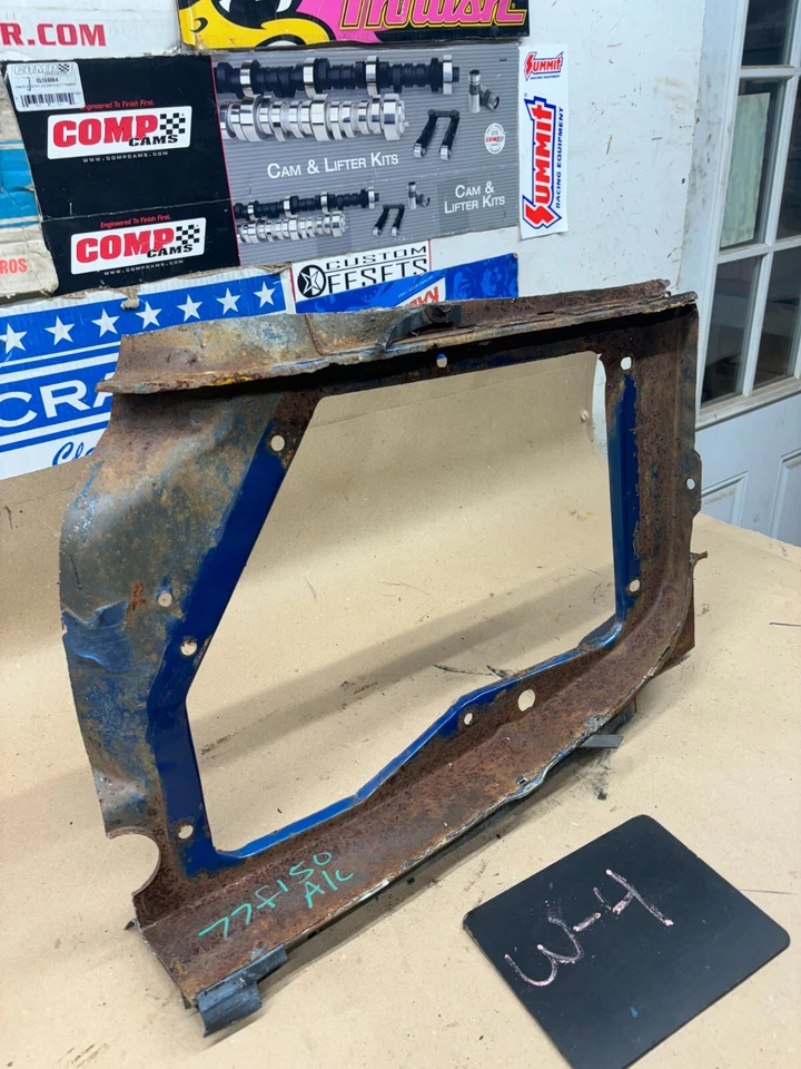 1973 1979 Ford F150 F250 F350 A/C AC BOX REPAIR PATCH PANEL SECTION CUT AIR COND - Image 1 of 4